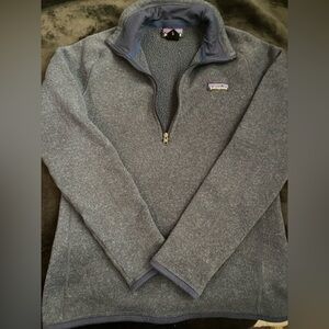 Patagonia Better Sweater 1/4 Zip Dark Blue